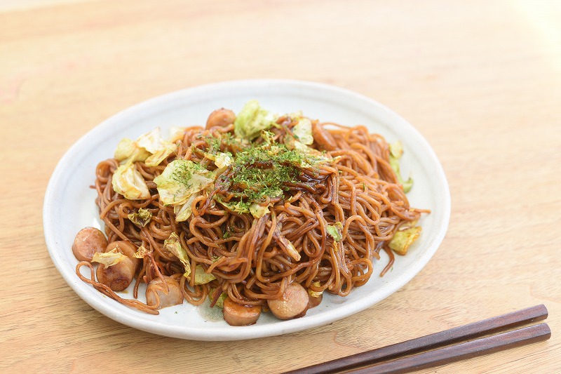 ベースブレッド焼きそばレシピ