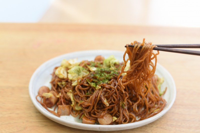 ベースブレッド焼きそばの麺
